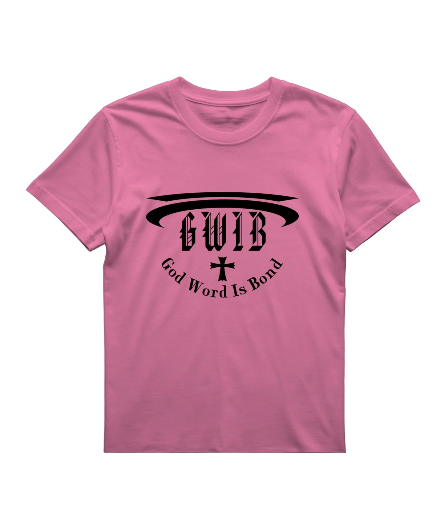 Christian Inspired Graphic Tee.God Word Is Bond