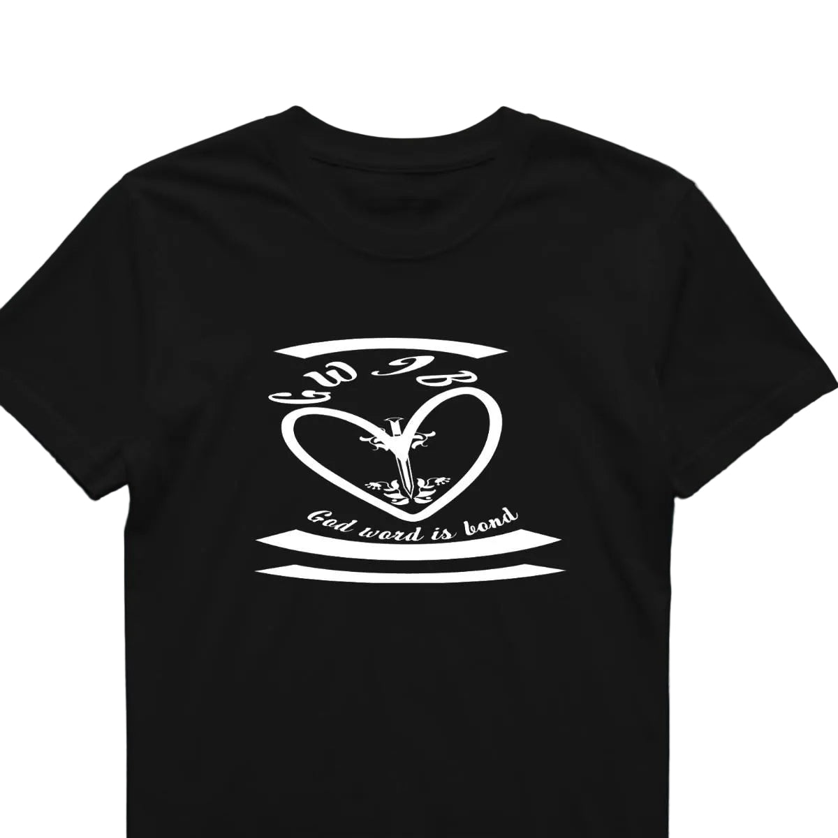 Heart Felt Love GWIB God Word Is Bond T Shirt for kids