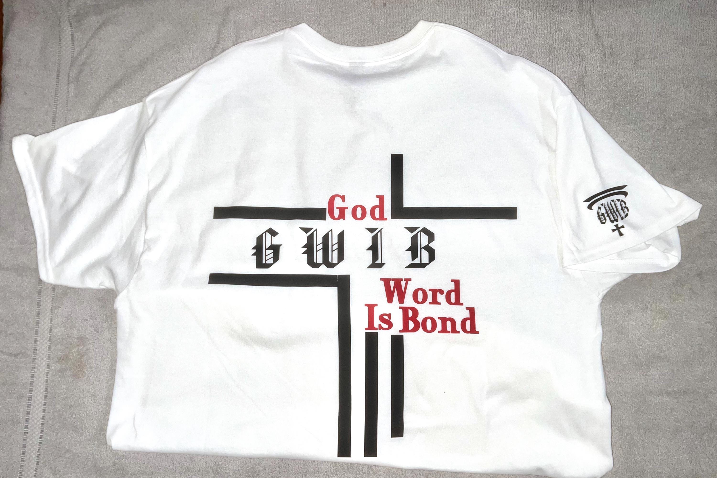 God Word is Bond T-Shirt: Christian Faith, Inspirational Designed Graphic Tee