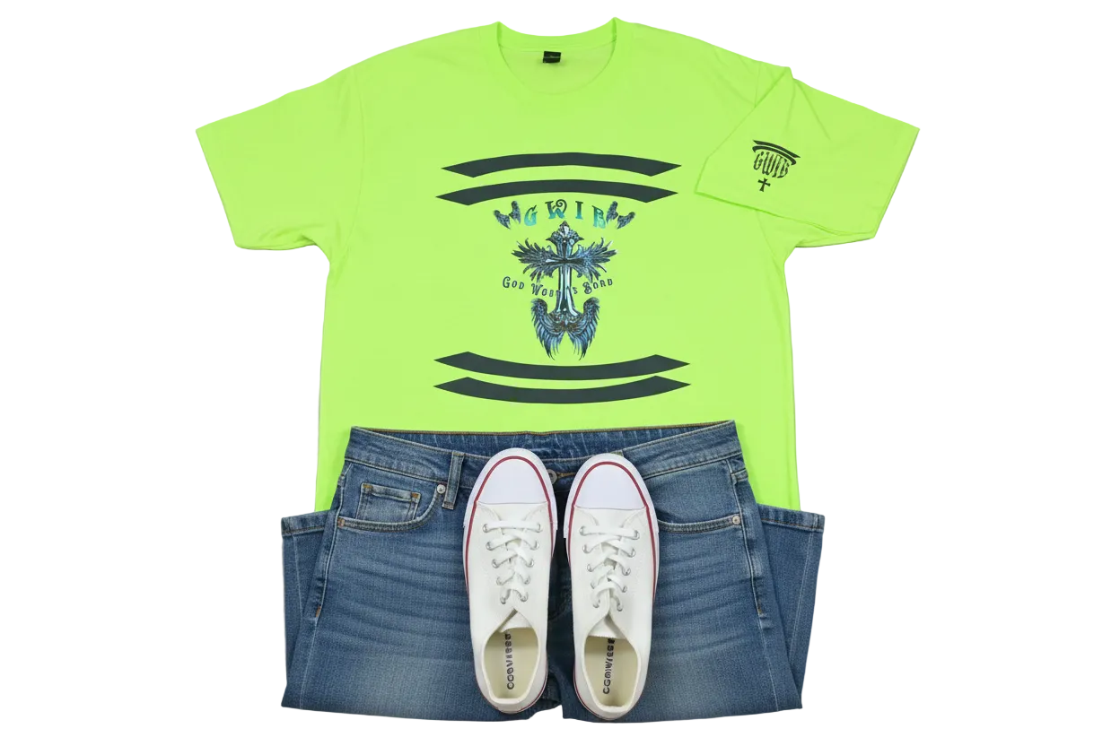 Faith-Based Christian Tee - GWIB God Word Is Bond T-Shirt