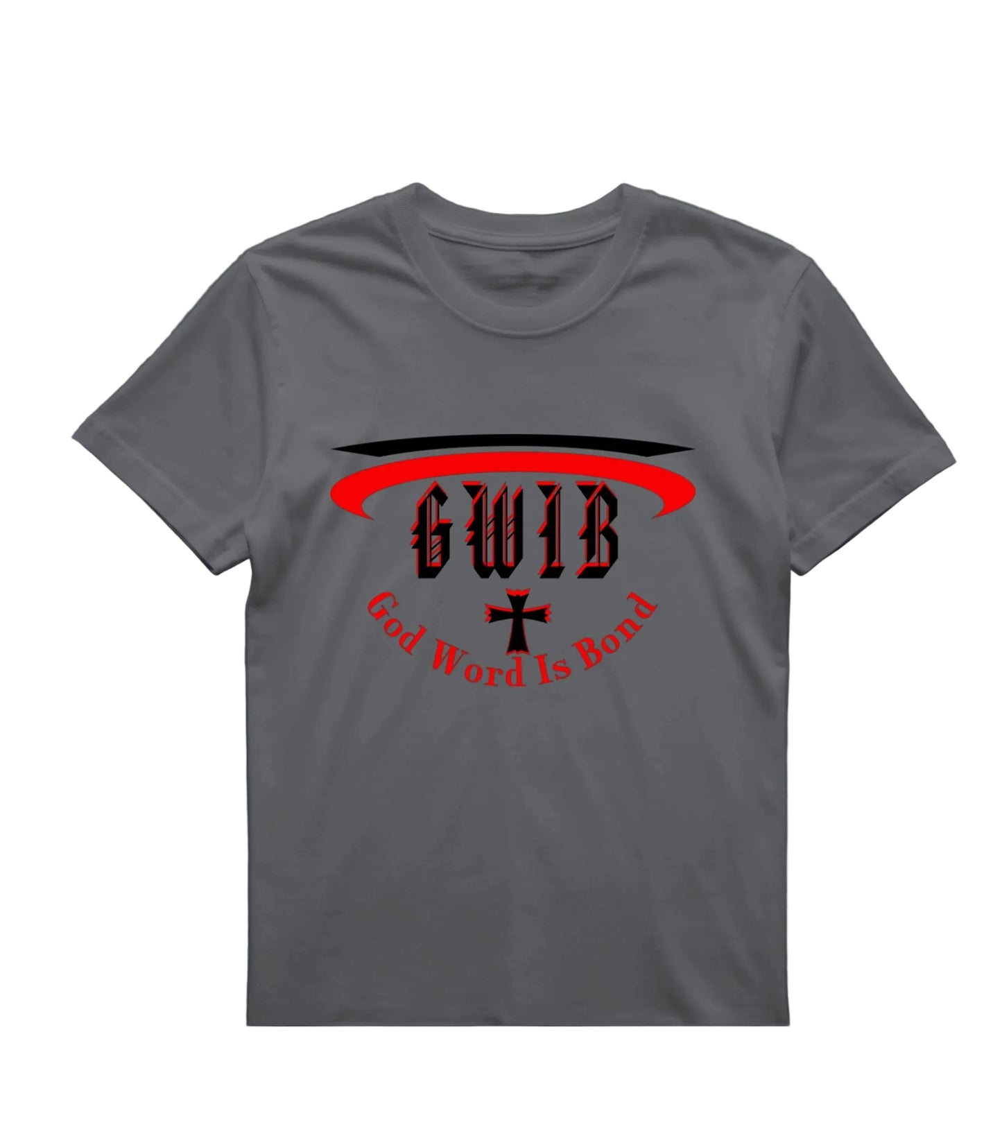 Christian Inspired Graphic Tee.God Word Is Bond