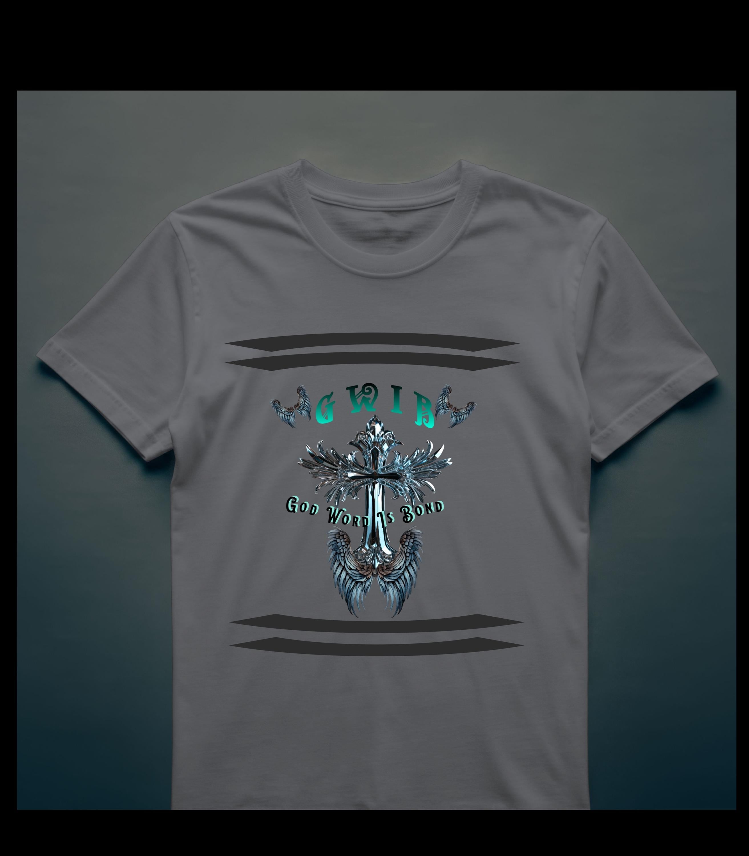 Faith-Based Christian Tee - GWIB God Word Is Bond T-Shirt