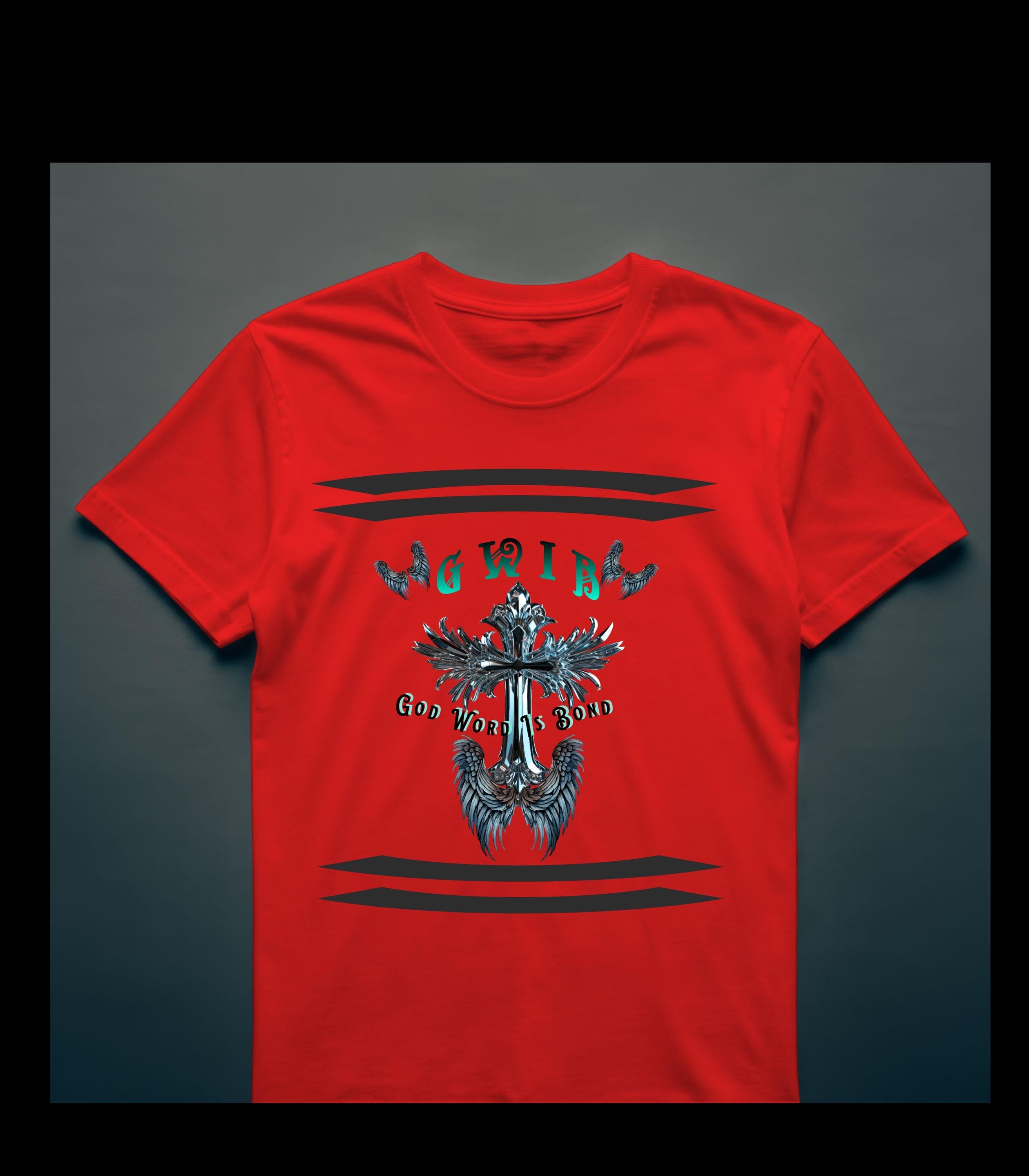 Faith-Based Christian Tee - GWIB God Word Is Bond T-Shirt