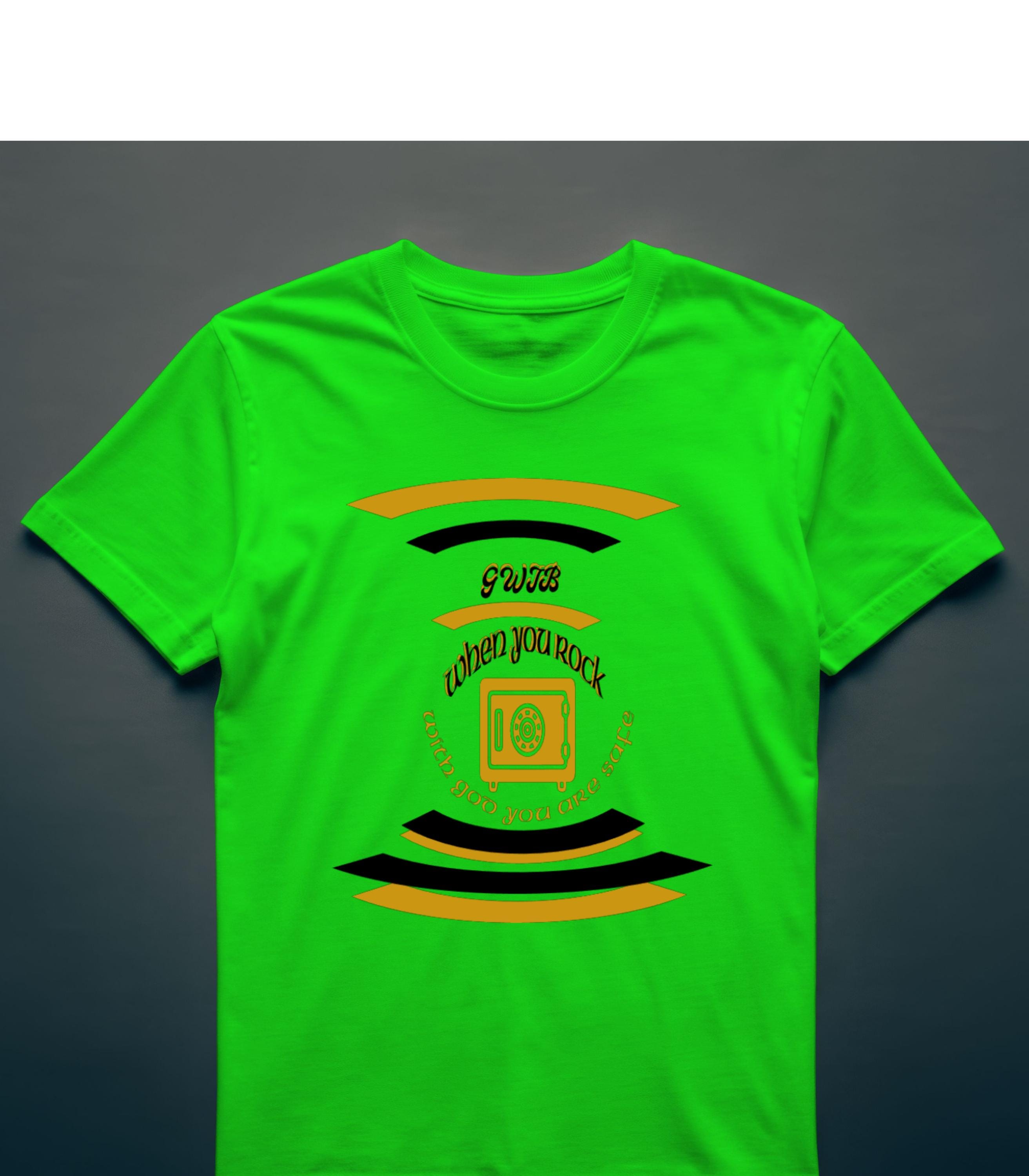 Urban Christian T-Shirt: Inspiring Design, God Word Is Bond Logo