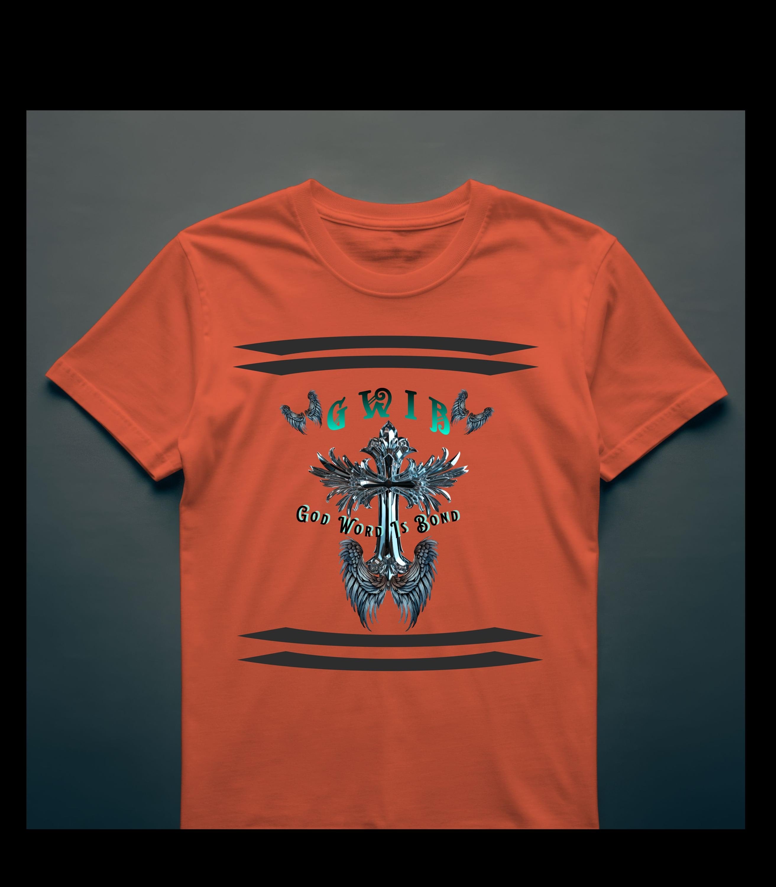 Faith-Based Christian Tee - GWIB God Word Is Bond T-Shirt