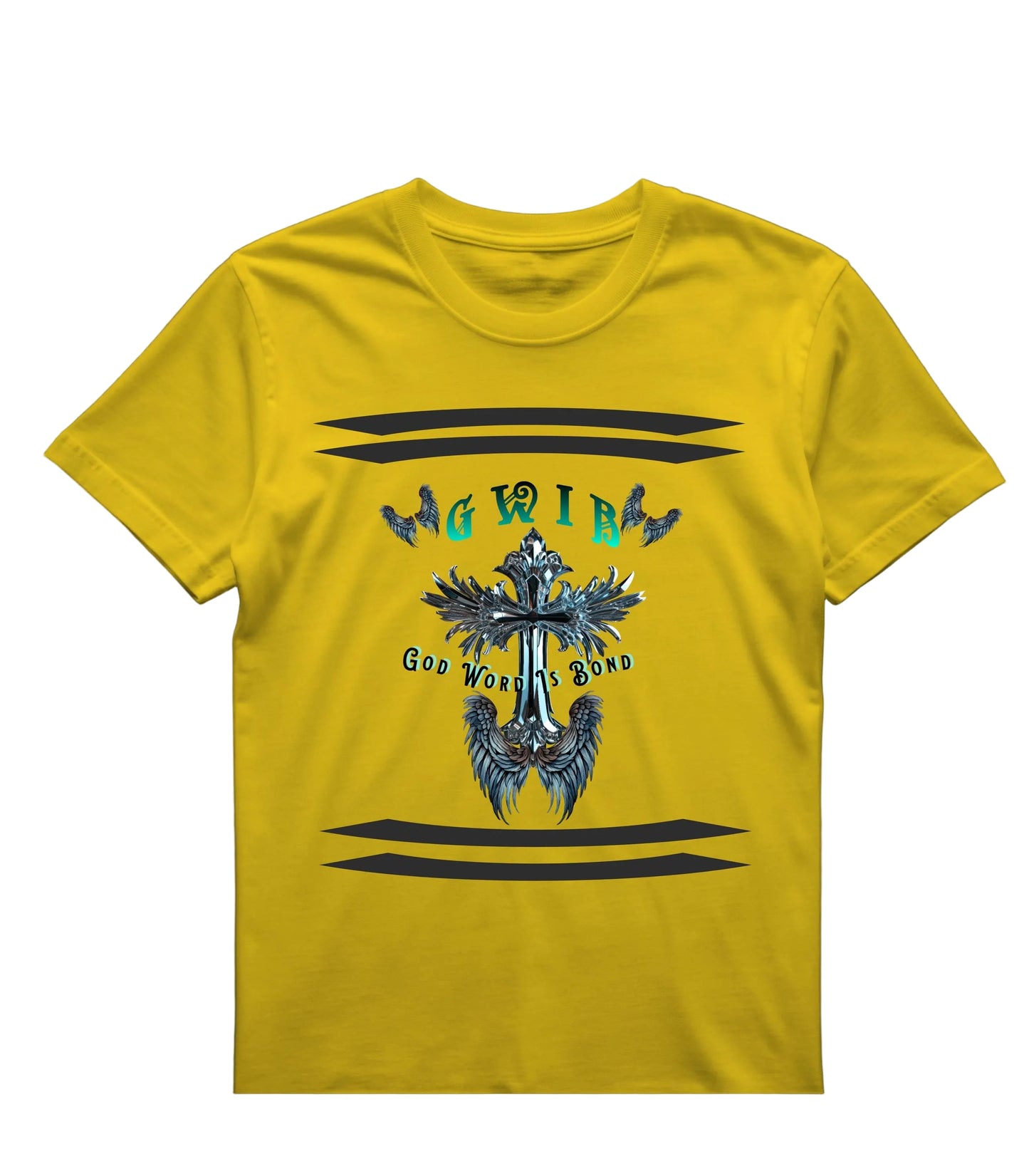 Faith-Based Christian Tee - GWIB God Word Is Bond T-Shirt