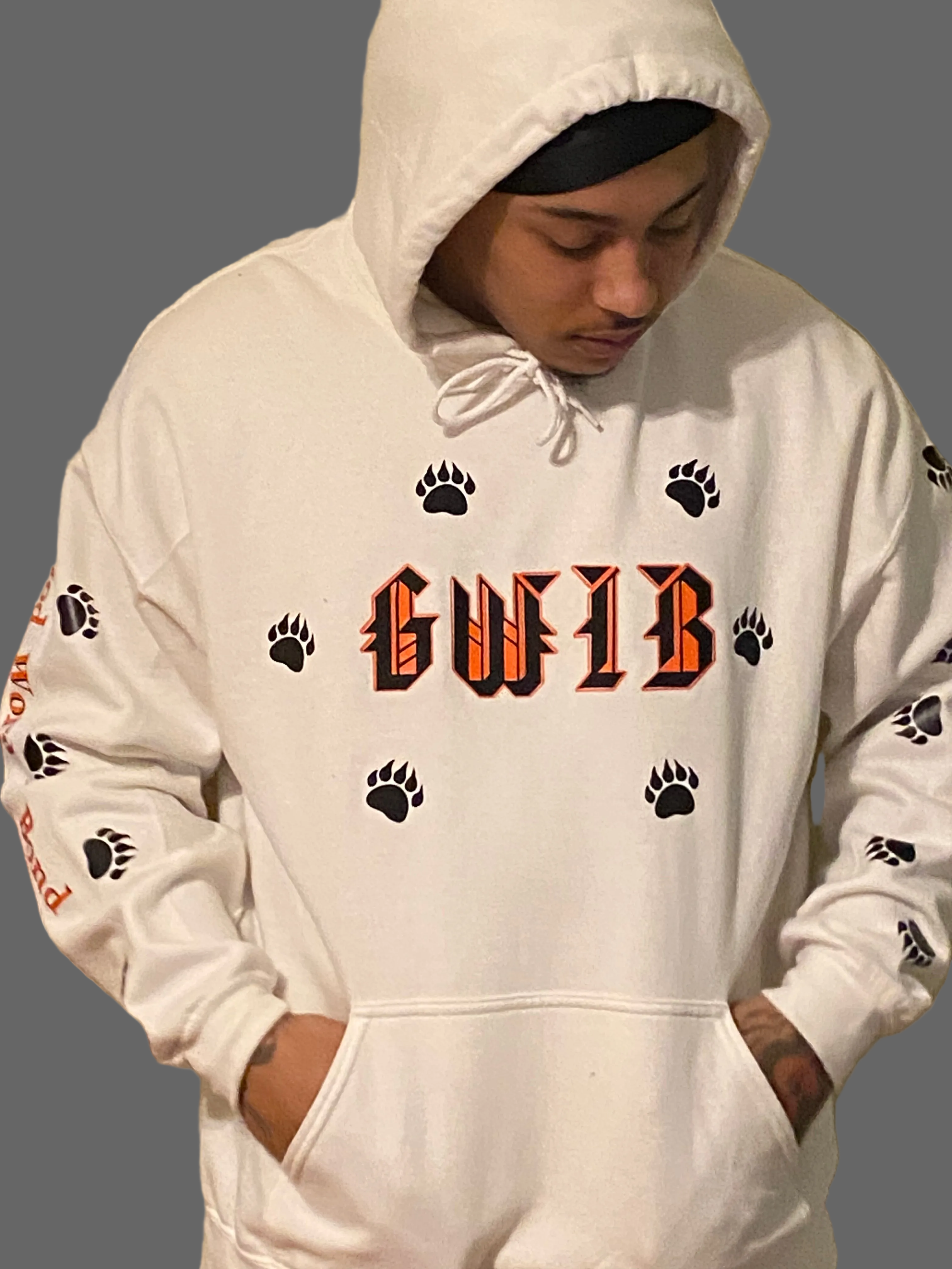 Fall Fashion Faith Inspired White Hoodie.