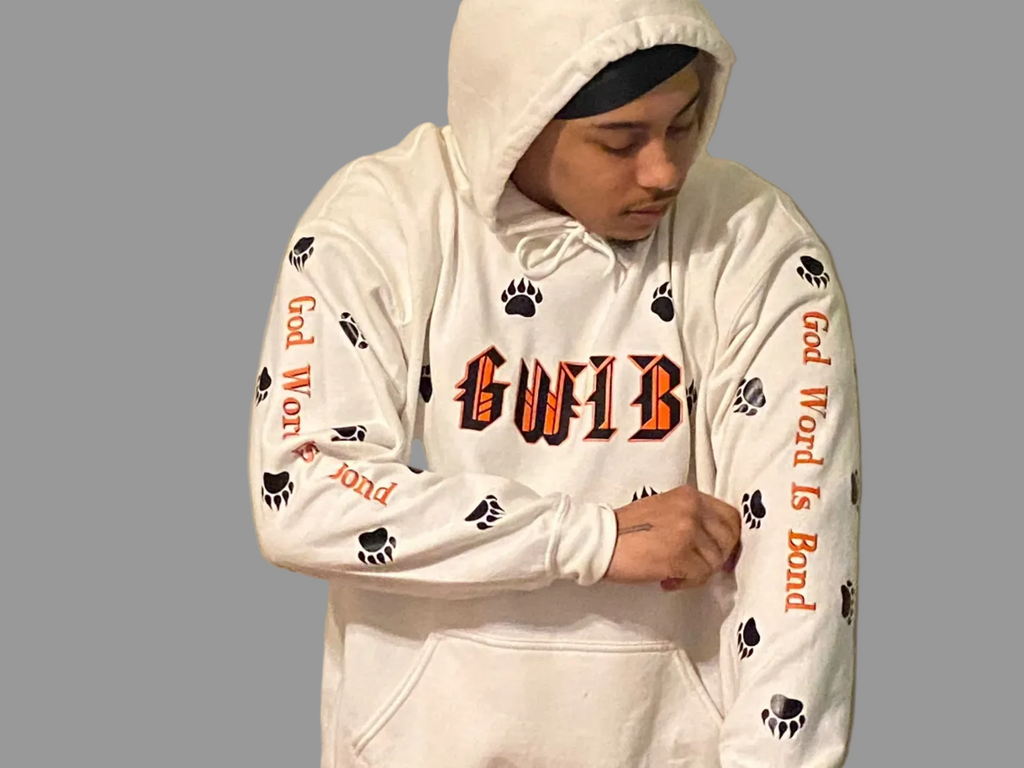 Fall Fashion Faith Inspired White Hoodie.