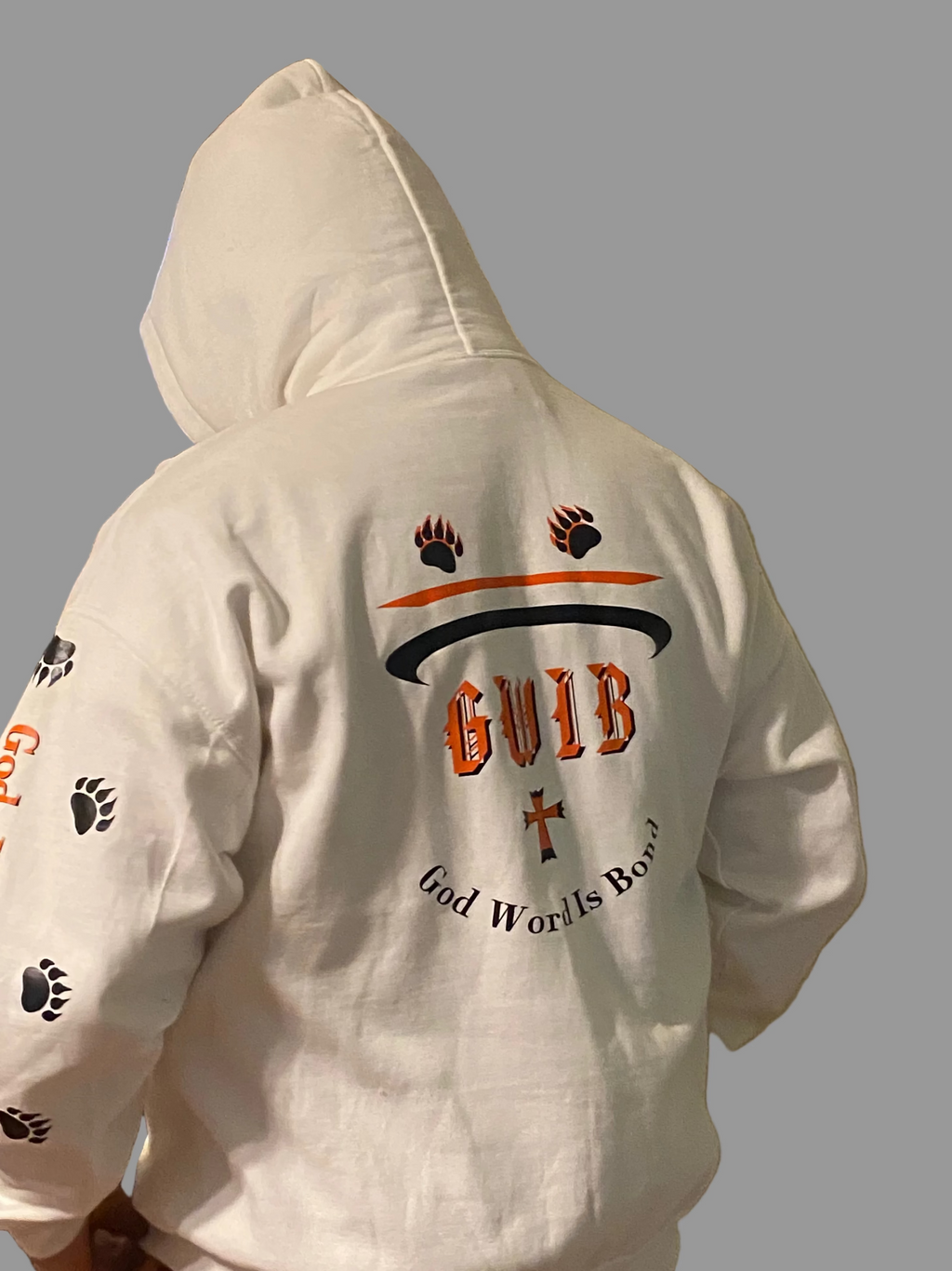 Fall Fashion Faith Inspired White Hoodie.