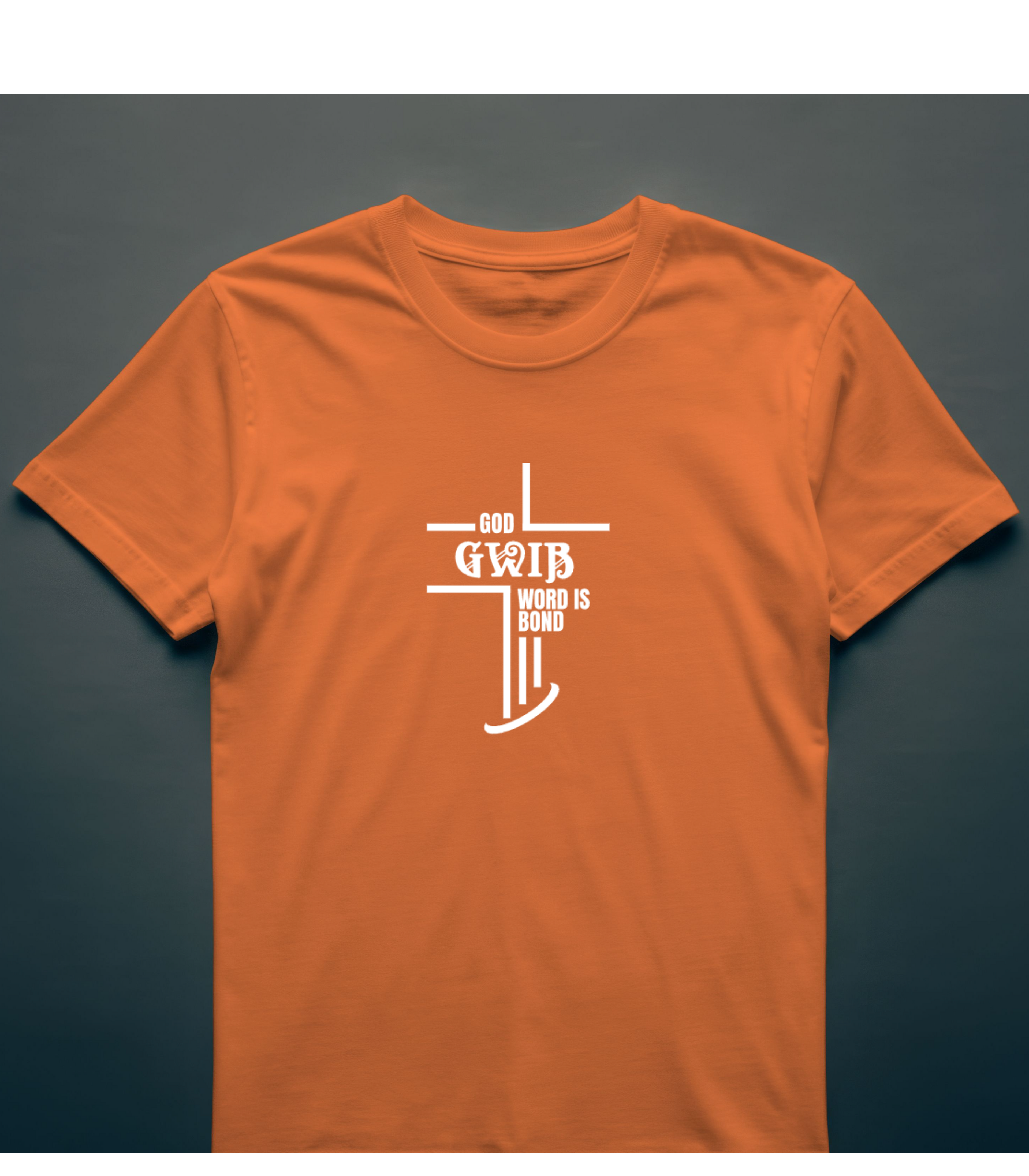 Short Sleeve Graphic design Faith Based T-Shirt with inspiring message.