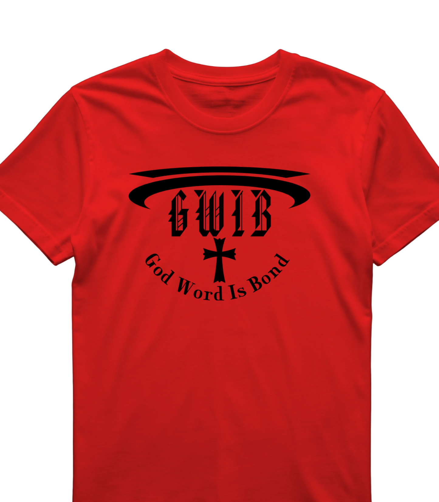 Christian Inspired Graphic Tee.God Word Is Bond