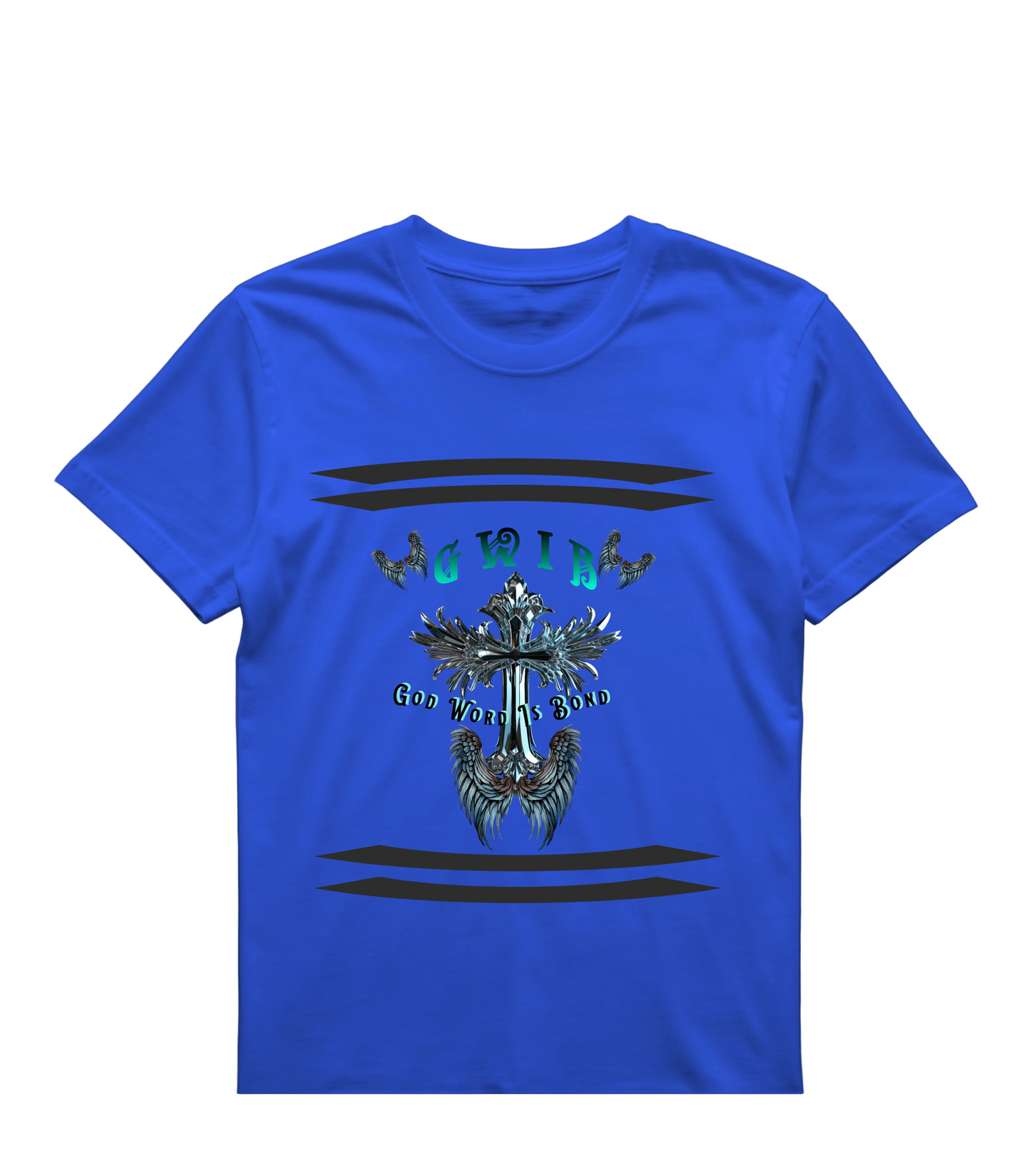 Faith-Based Christian Tee - GWIB God Word Is Bond T-Shirt