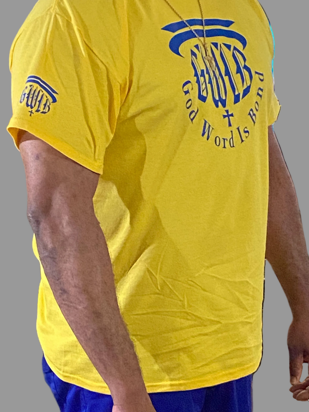 Christian Inspired Graphic Tee.God Word Is Bond