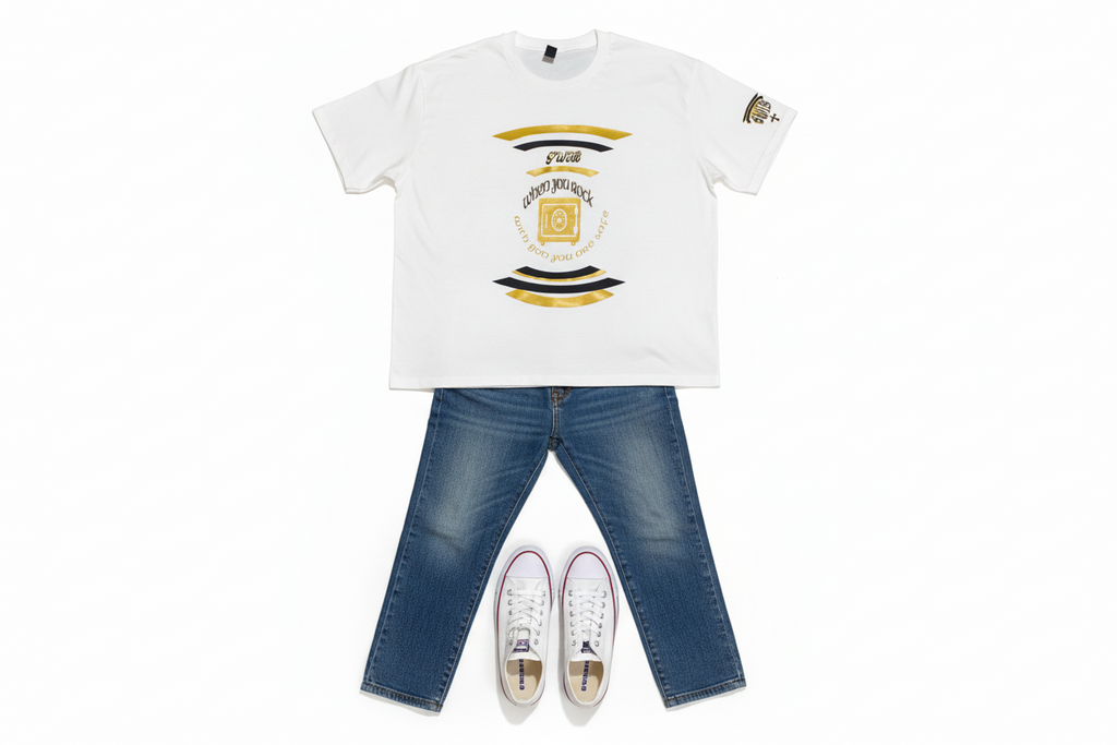 Urban Christian T-Shirt: Inspiring Design, God Word Is Bond Logo