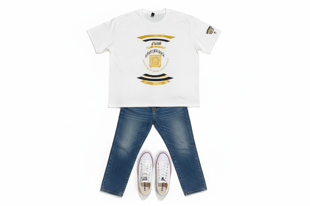 Urban Christian T-Shirt: Inspiring Design, God Word Is Bond Logo